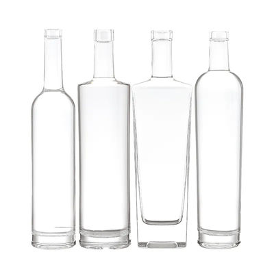 quality Custom Color 750ml Glass Bottle For Glass Products Spirit Liquor Gin Vodka factory